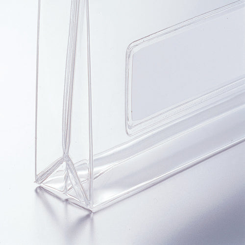 LIHIT Passbook Size Clear Case (with gusset) Indigo F179-AI 1 piece