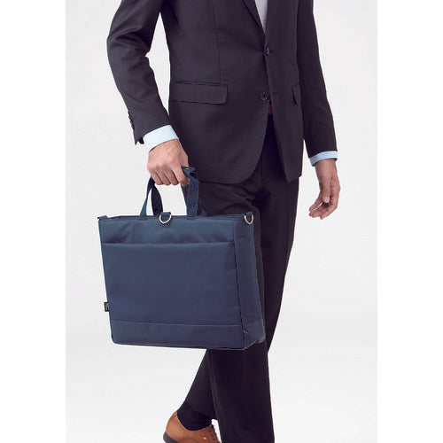 LIHIT Carrying Bag (Horizontal Type) Navy A7670-11 1 pc