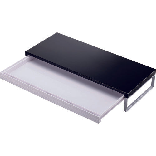 LIHIT デスクボード 机上台(幅590mm・引出し付) 白 A7338-0 1 台