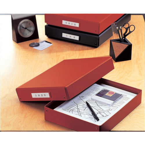 LIHIT A3 desk tray brown A708 1 piece