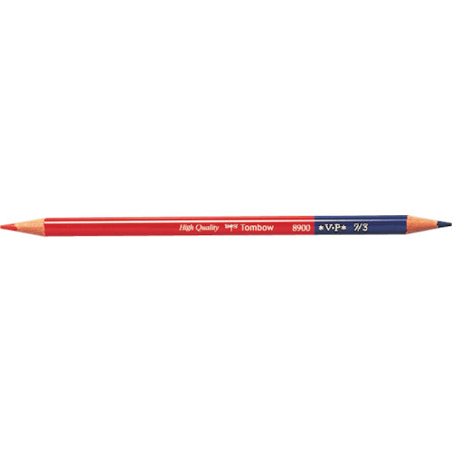 Tombow Red and Blue Pencil 8900 7/3 8900-VP7/3 1 box