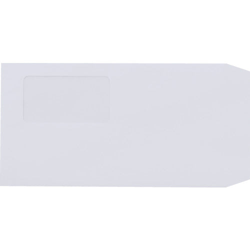 キングコーポ 長6 窓明封筒テープのり付きケント 100枚 N6WGM80Q 1 PK