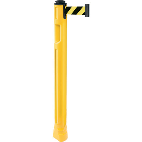 SUGATSUNE (290035908) ベルトパーテーション ポール 支柱黄 黄黒 80-5300YL-SF 1 本
