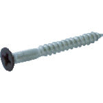 TRUSCO Stainless Steel Wood Screws, Flat Head, M3.1 x 25, Brown (Pack of 30) SCWS-3125BR 1 PK