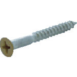 TRUSCO Stainless Steel Wood Screws, Flat Head, M3.5 x 32, Beige (20 Pieces) SCWS-3532BE 1 PK