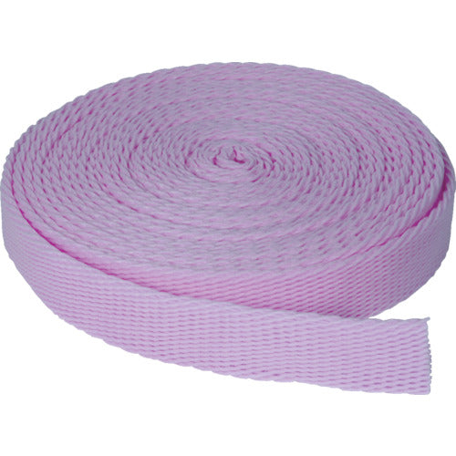 TRUSCO Net Cushioning Material Width approx. 8cm x 20m Pink TNKL-20 P 1 Roll