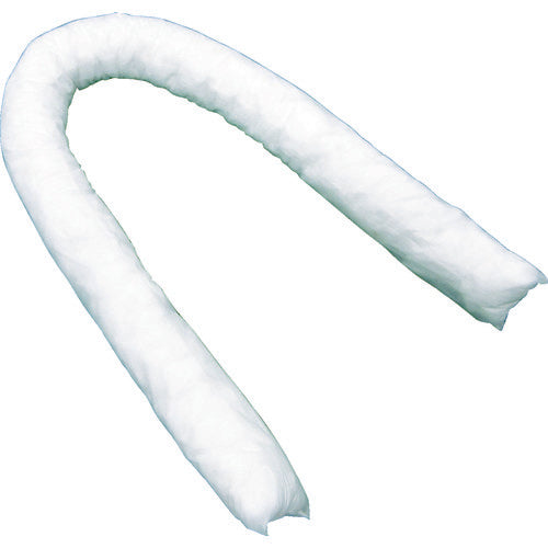 TRUSCCO 흡수재 오일·물 양용 캐쳐 천연 섬유 튜브 타입 Φ70X1200mm 오일 흡수량 4.4L/책 TOCW-T7 1개