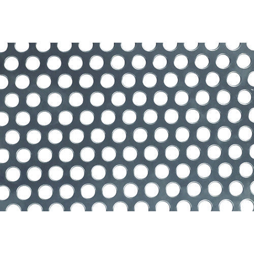 OKUTANI Aluminum punching metal 1.0T x D10 x P15 1000 x 1000 PM-AL-T1.0D10P15-1000X1000 1 sheet