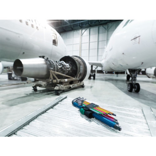 Wera 950SPKL Hex HF Multi-Color Hex Key Set 022210 1 S