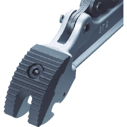 スーパー スーパートング 植歯交換タイプ(プロ用強力型) チェーン外れ防止ストッパー付 くわえられる管外径:34〜230mm ST2.5P 1 丁