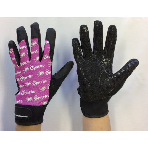 川西 スパークスミッド ディープピンク Lサイズ 2949P-L 1 双