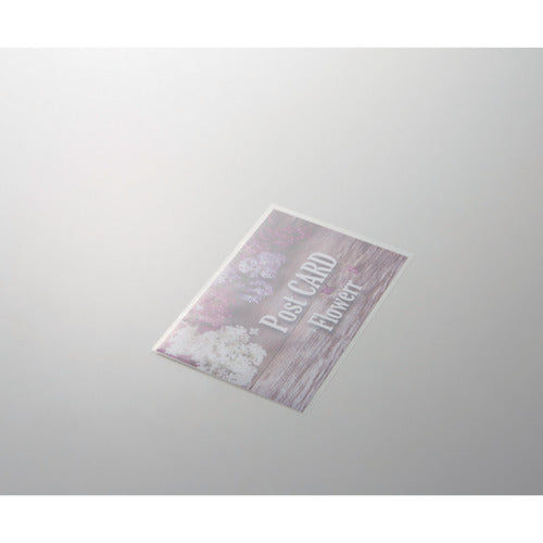 HEIKO OPP 봉투 테이프 없음 크리스탈 팩 S-엽서용 100장들이 6751700 S10.5-15.5 1봉