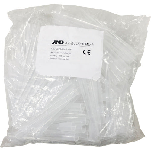 A&D 전동 피펫용 옵션 10mL 칩 (눈금 첨부 200개/봉투) AX-BULK-10ML-B 1개