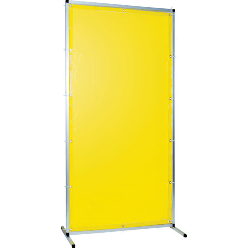 TRUSCO 溶接用遮光フェンス アルミ製 W1000XH1500 イエロー TYAF-1015-Y 1 台
