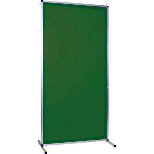 TRUSCO 溶接用遮光フェンス アルミ製 W1000XH2000 ダークグリ TYAF-1020-DG 1 台