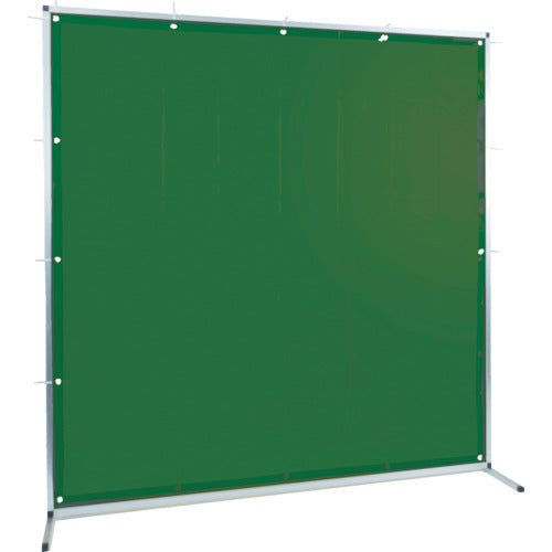 TRUSCO Welding Shade Fence Aluminum W1500XH1500 Dark Green TYAF-1515-DG 1 Unit