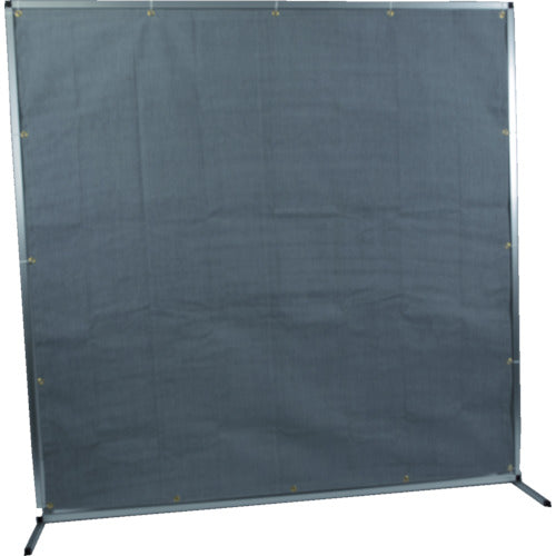 TRUSCO 火花対策用 アルミ製衝立 W1000XH2000 片面コーティング YAK-1020 1 台