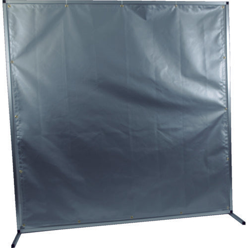 TRUSCO 火花対策用 アルミ製衝立 W2000XH2000 両面コーティング YAK-2020RS 1 台