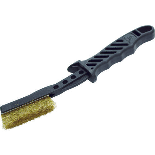 TRUSCO チャンネルブラシ EグリップI型 真鍮線 TEBI-BR 1 本