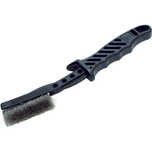 TRUSCO Channel Brush E-Grip I-Type Stainless Steel SUS304 TEBI-SUS 1 Piece