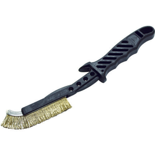 TRUSCO チャンネルブラシ EグリップJ型 TC鋼線 ラッピング TEBJ-TC 1 本