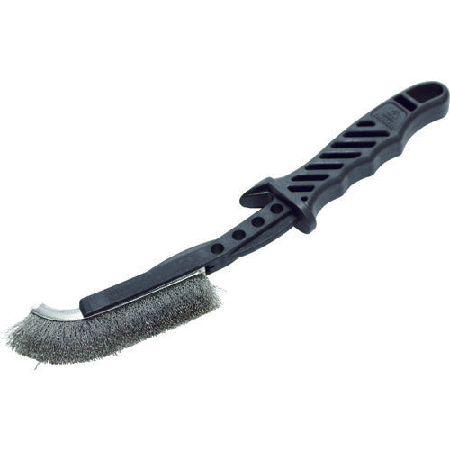 TRUSCO チャンネルブラシ EグリップJ型 ステンレス SUS304 TEBJ-SUS 1 本