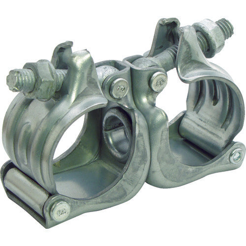 TRUSCO ZAM製 単管同径クランプ 自在 Φ48.6XΦ48.6 TCDJ-ZAM 1 個