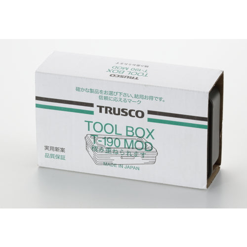 TRUSCO トランク型工具箱 203X109X56 陸上自衛隊OD T-190MOD 1 個