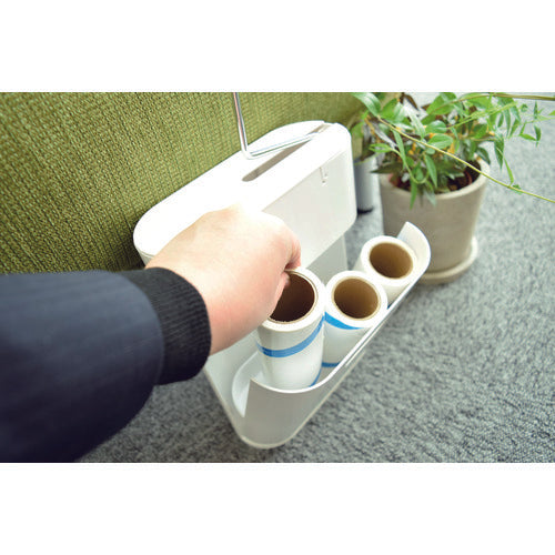 TRUSCO 粘着ローラー スタンドケース ホワイト TST-03W 1 個