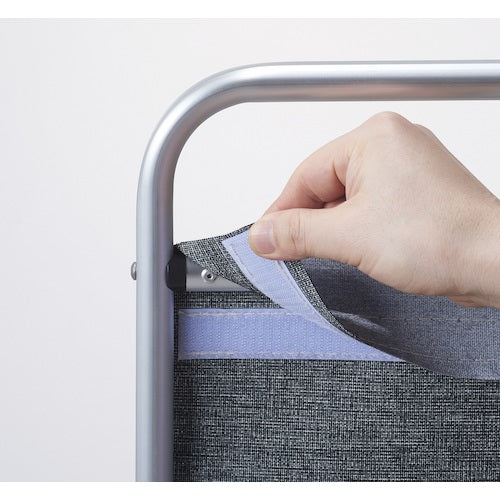 TRUSCO Small Spark Protection Screen, 900mm Square, Three-Sided Set, One-Sided Coating, TTH3-900-S, 1 Unit