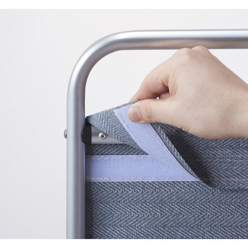 TRUSCO 小型火花用衝立 900mm角 三面セット 両面コーティング TTH3-900-W 1 台