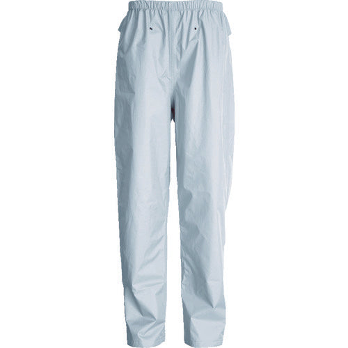 TRUSCO ベンチレーション(通気口)付レインスーツ シルバー LL TRW360-71-LL 1 着