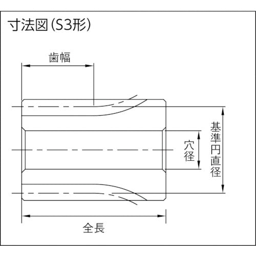KHK 平歯車 SS1.5−13 並歯 SS1.5-13 1 個