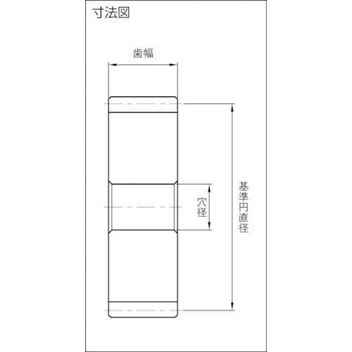 KHK 평기어 SSA3-36 SSA3-36 1개