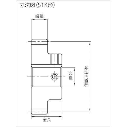 KHK 平歯車SSY1−60A SSY1-60A 1 個