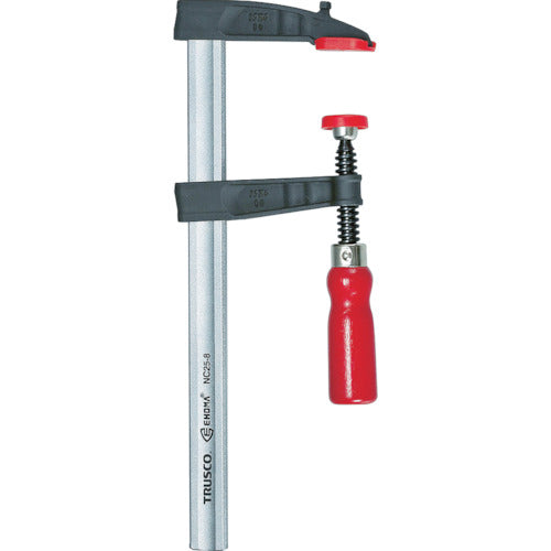 TRUSCO 여호마 클램프 (목공용) 최대 입개 300mmX 깊이 120mm NE30-12 1 쵸