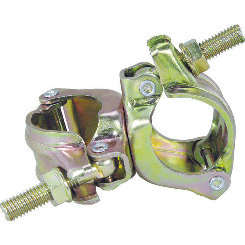 TRUSCO 単管同径クランプ 直交 Φ48.6XΦ48.6 TCDK 1 個