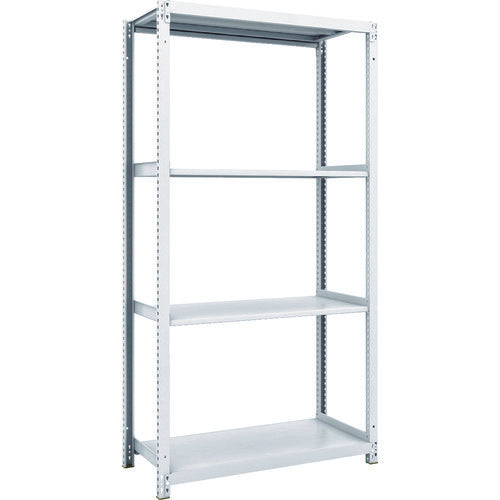 TRUSCCO 스틸 랙 M1형 항균 도장 볼트리스 경량 선반 900X420XH1800 4단 M1-6344 1대