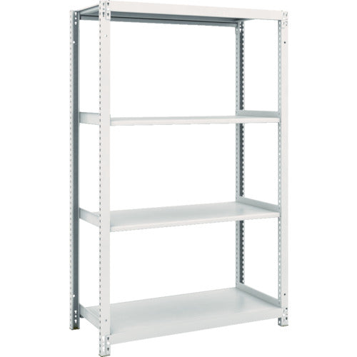 TRUSCCO 스틸 랙 M1형 항균 도장 볼트리스 경량 선반 900X420XH1500 4단 M1-5344 1대