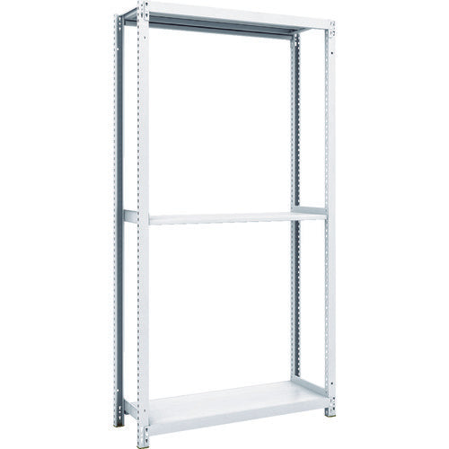 TRUSCCO 스틸 랙 M1형 항균 도장 볼트리스 경량 선반 900X320XH1800 3단 M1-6333 1대