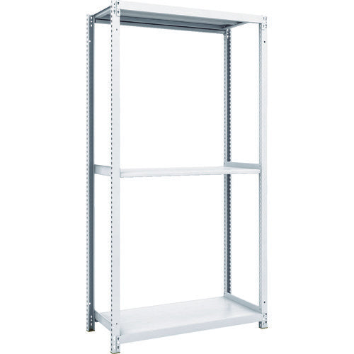 TRUSCCO 스틸 랙 M1형 항균 도장 볼트리스 경량 선반 900X420XH1800 3단 M1-6343 1대