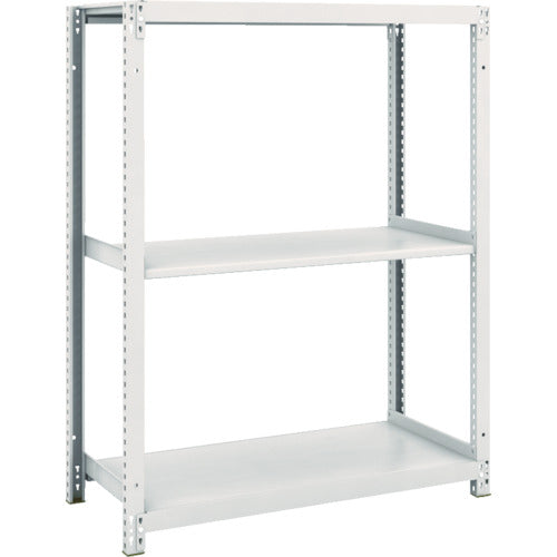 TRUSCO スチールラック M1型抗菌塗装ボルトレス軽量棚900X420XH1200 3段 M1-4343 1 台