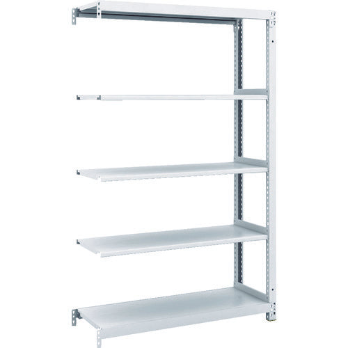 TRUSCCO 스틸 랙 M1형 항균 도장 볼트리스 경량 선반 900X320XH1500 5단 연결 M1-5335B 1대