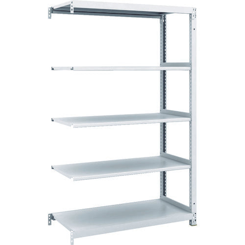 TRUSCCO 스틸 랙 M1형 항균 도장 볼트리스 경량 선반 900X420XH1500 5단 연결 M1-5345B 1대