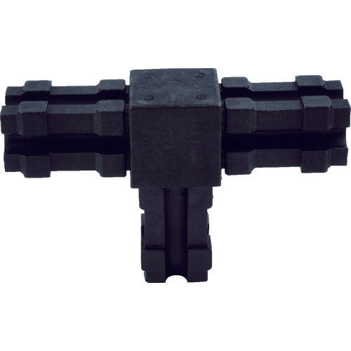 TRUSCO 25mmアルミフレーム用ジョイント 水平3方向 AFB-T3W 1 個