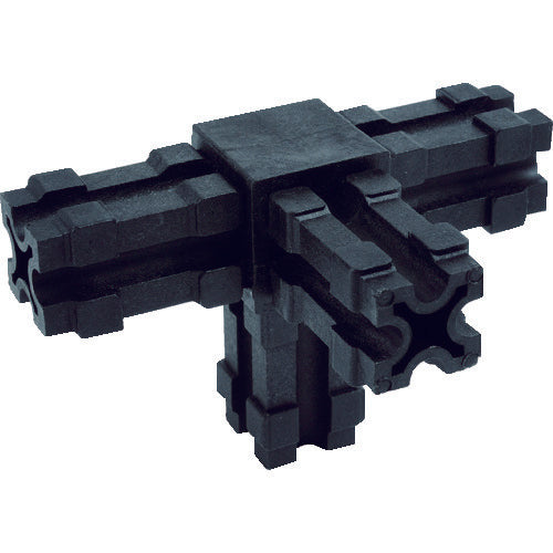 TRUSCO 25mm Aluminum Frame Joint 4-way AFB-4W 1 pc