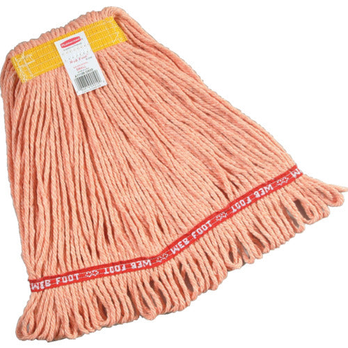 ラバーメイド 【売切廃番】クリーニングモップ ウェブフット Sサイズ オレンジ RMA11106OR 1 個