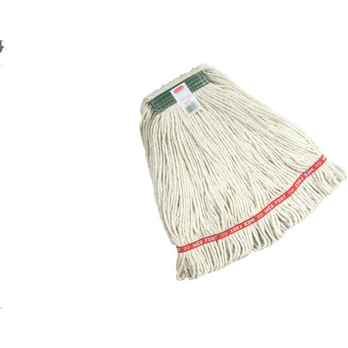 ラバーメイド 【売切廃番】クリーニングモップ ウェブフット Mサイズ ホワイト RMA11206WT 1 個