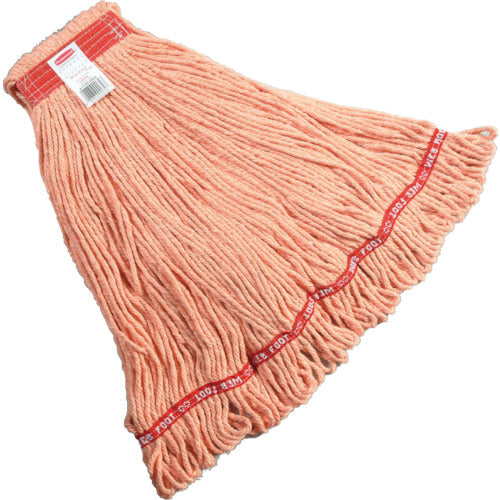 ラバーメイド 【売切廃番】クリーニングモップ ウェブフット Lサイズ オレンジ RMA11306OR 1 個