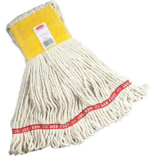 ラバーメイド 【売切廃番】モップ クリーニングモップ クラウンプスタイル ウェブフット S ホワイト RMA15106WT 1 個